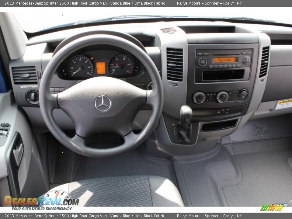 Dashboard of 2013 Mercedes-Benz Sprinter 2500 High Roof Cargo Van Photo #15