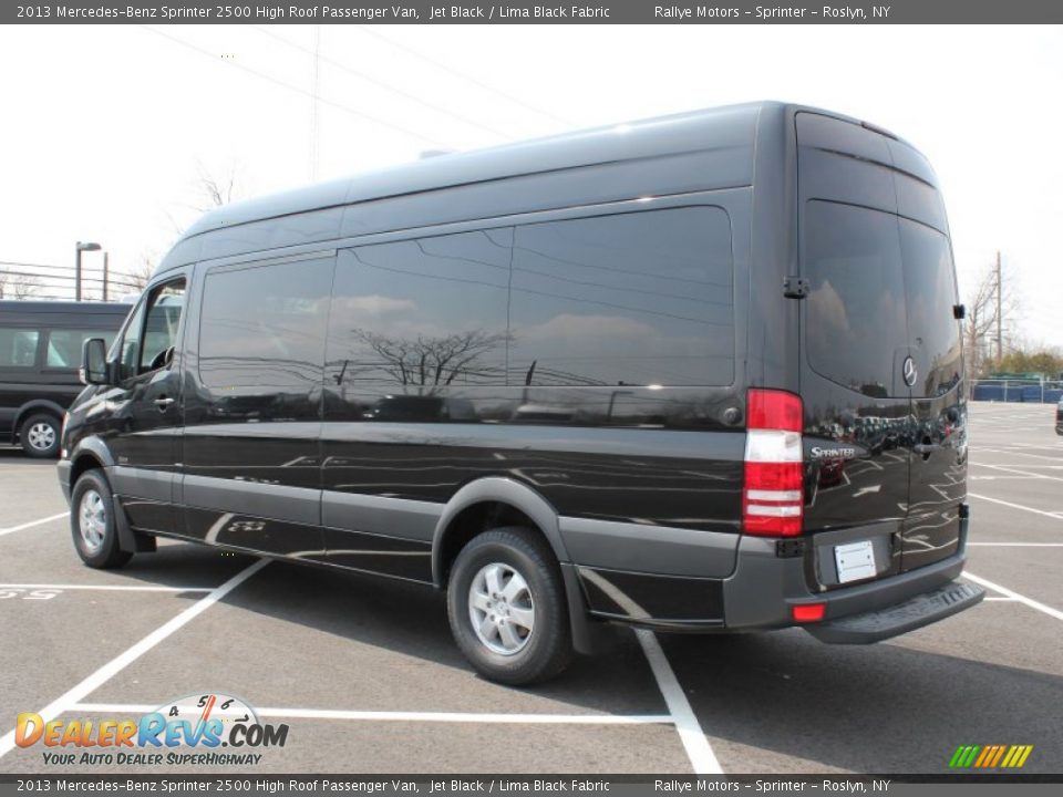 2013 Mercedes-Benz Sprinter 2500 High Roof Passenger Van Jet Black / Lima Black Fabric Photo #4