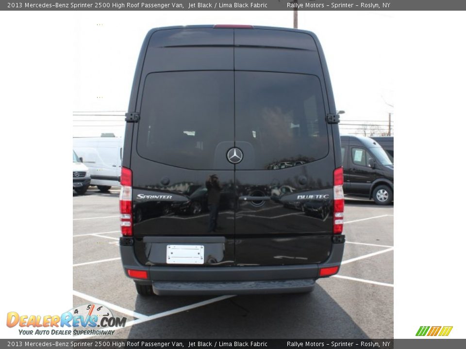 2013 Mercedes-Benz Sprinter 2500 High Roof Passenger Van Jet Black / Lima Black Fabric Photo #5