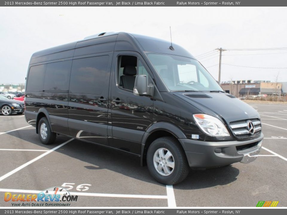 Jet Black 2013 Mercedes-Benz Sprinter 2500 High Roof Passenger Van Photo #8