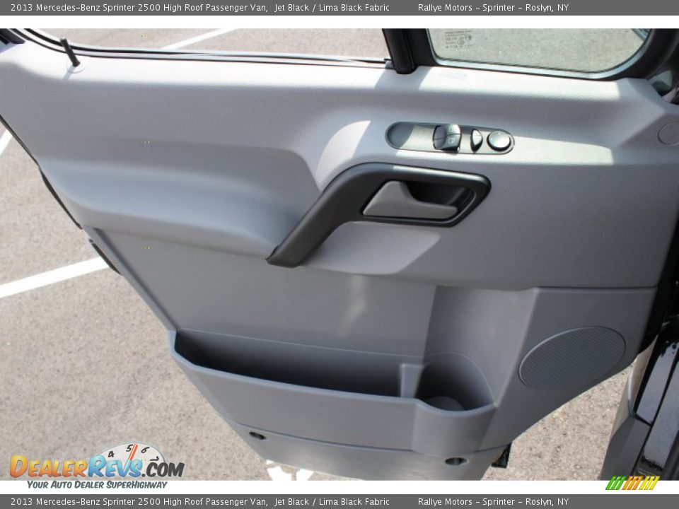 2013 Mercedes-Benz Sprinter 2500 High Roof Passenger Van Jet Black / Lima Black Fabric Photo #12