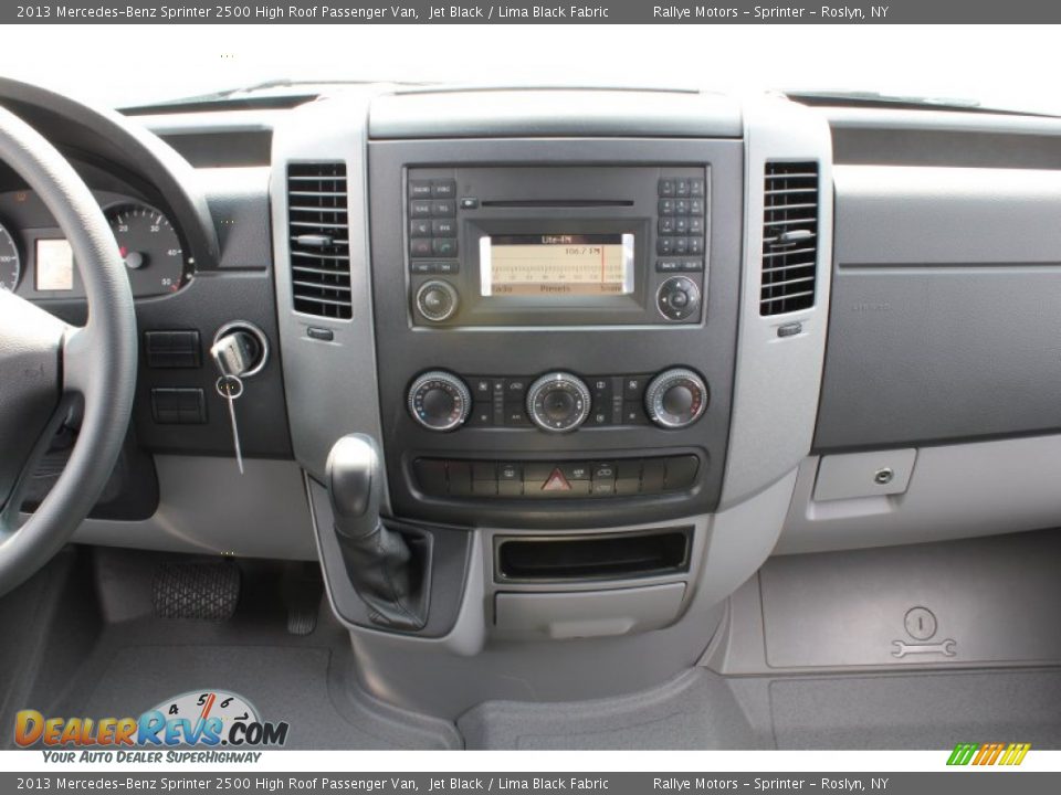 2013 Mercedes-Benz Sprinter 2500 High Roof Passenger Van Jet Black / Lima Black Fabric Photo #14