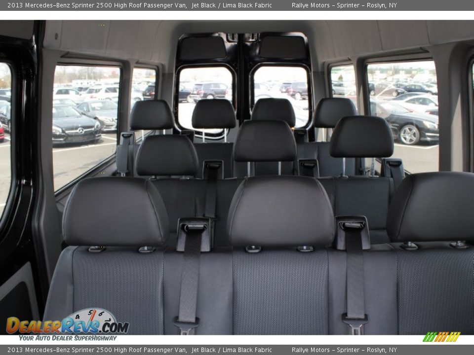 2013 Mercedes-Benz Sprinter 2500 High Roof Passenger Van Jet Black / Lima Black Fabric Photo #17