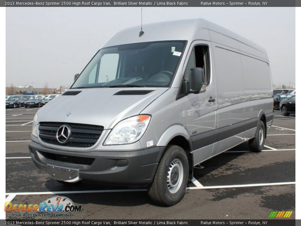 Front 3/4 View of 2013 Mercedes-Benz Sprinter 2500 High Roof Cargo Van Photo #1