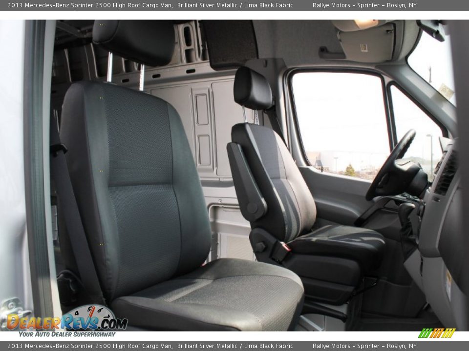 Front Seat of 2013 Mercedes-Benz Sprinter 2500 High Roof Cargo Van Photo #11