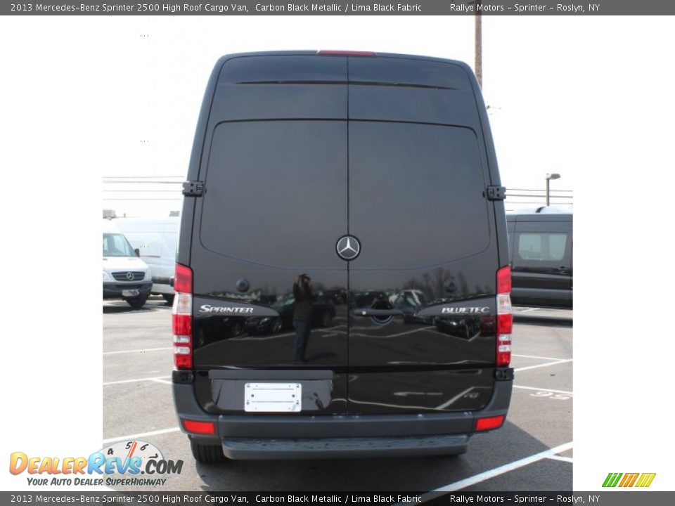 2013 Mercedes-Benz Sprinter 2500 High Roof Cargo Van Carbon Black Metallic / Lima Black Fabric Photo #5