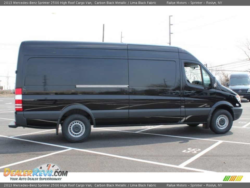 Carbon Black Metallic 2013 Mercedes-Benz Sprinter 2500 High Roof Cargo Van Photo #7