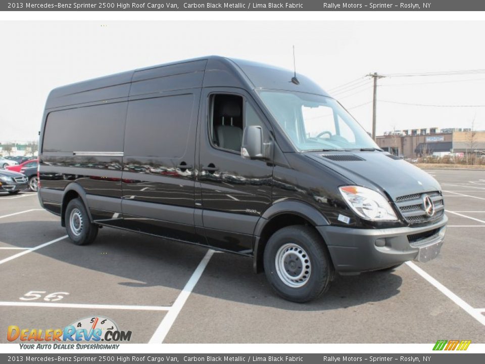 Front 3/4 View of 2013 Mercedes-Benz Sprinter 2500 High Roof Cargo Van Photo #8