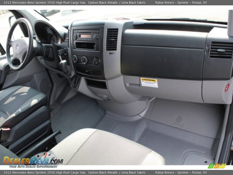 Dashboard of 2013 Mercedes-Benz Sprinter 2500 High Roof Cargo Van Photo #10
