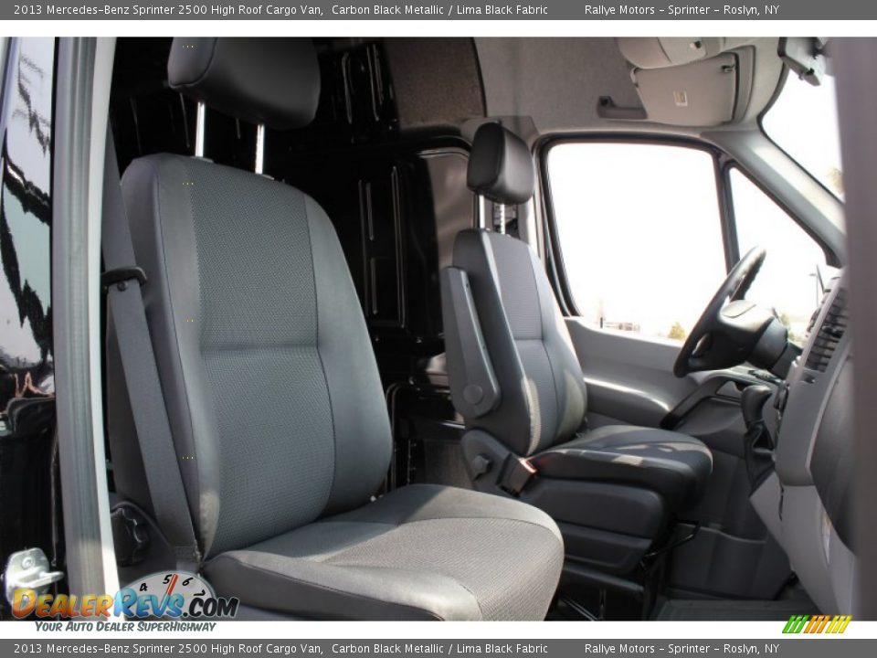 Front Seat of 2013 Mercedes-Benz Sprinter 2500 High Roof Cargo Van Photo #11