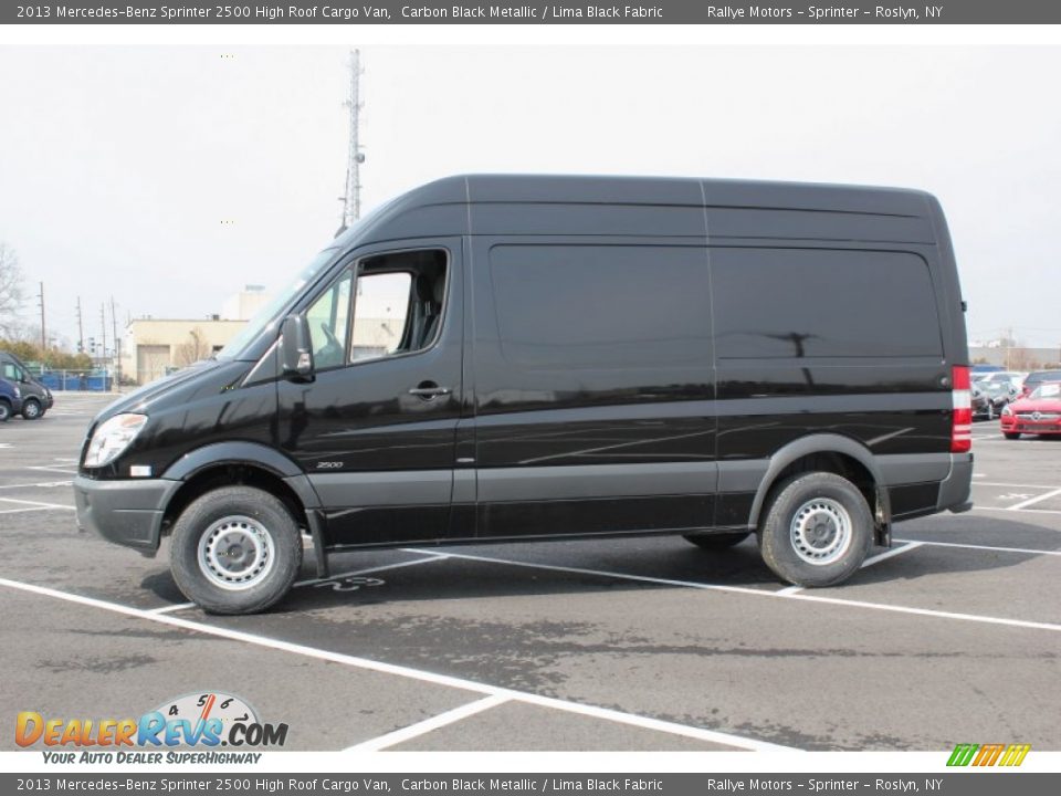 Carbon Black Metallic 2013 Mercedes-Benz Sprinter 2500 High Roof Cargo Van Photo #3