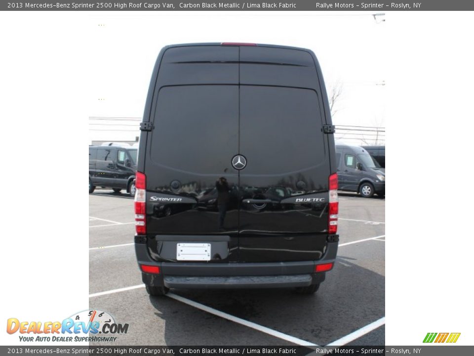 2013 Mercedes-Benz Sprinter 2500 High Roof Cargo Van Carbon Black Metallic / Lima Black Fabric Photo #5