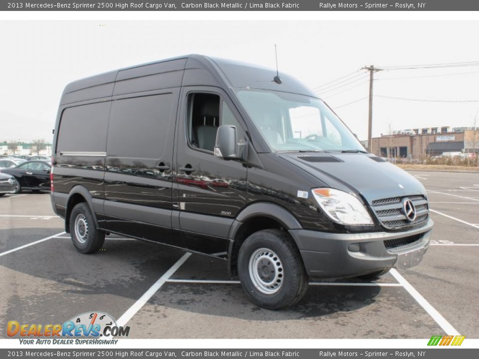 Front 3/4 View of 2013 Mercedes-Benz Sprinter 2500 High Roof Cargo Van Photo #8