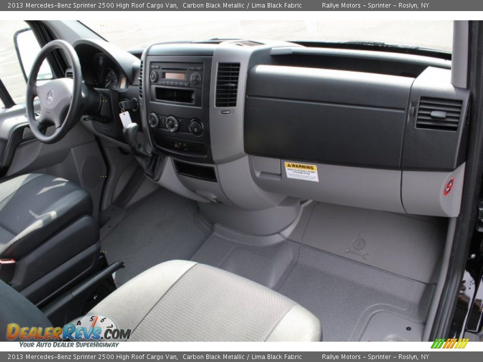 Dashboard of 2013 Mercedes-Benz Sprinter 2500 High Roof Cargo Van Photo #10