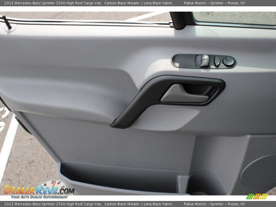 2013 Mercedes-Benz Sprinter 2500 High Roof Cargo Van Carbon Black Metallic / Lima Black Fabric Photo #12