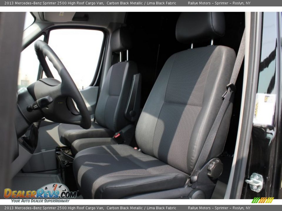 Front Seat of 2013 Mercedes-Benz Sprinter 2500 High Roof Cargo Van Photo #13
