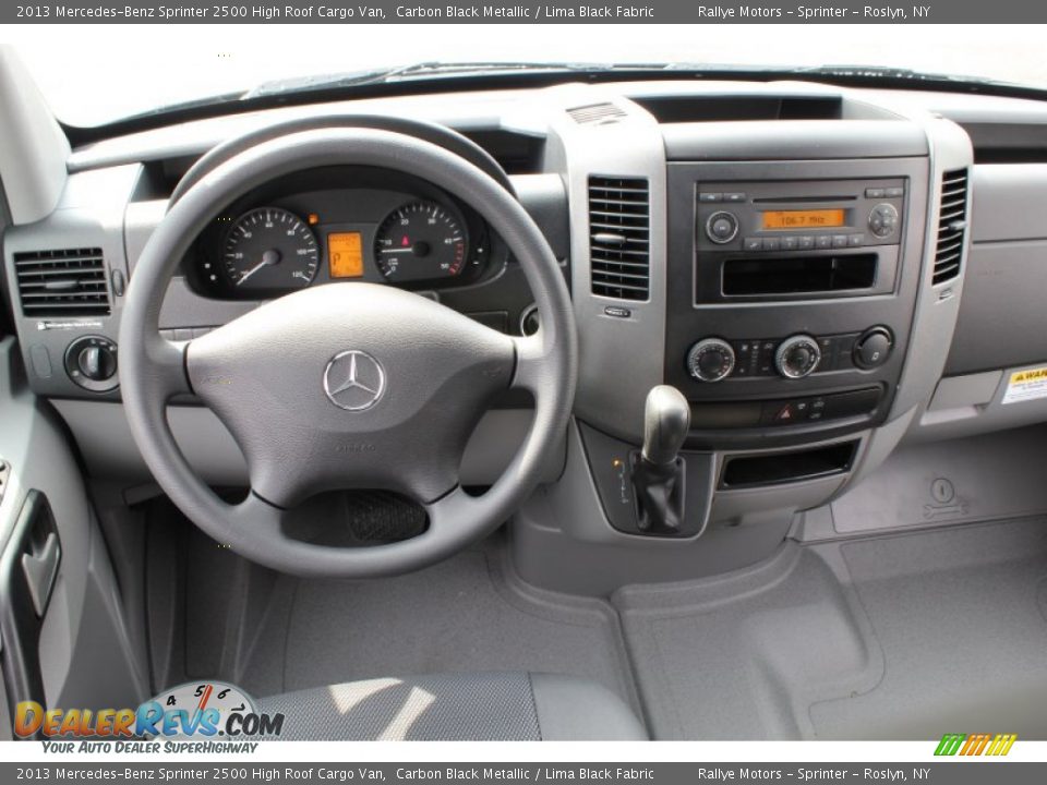 Dashboard of 2013 Mercedes-Benz Sprinter 2500 High Roof Cargo Van Photo #15