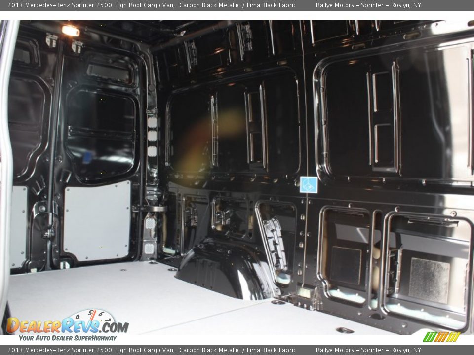 2013 Mercedes-Benz Sprinter 2500 High Roof Cargo Van Carbon Black Metallic / Lima Black Fabric Photo #17