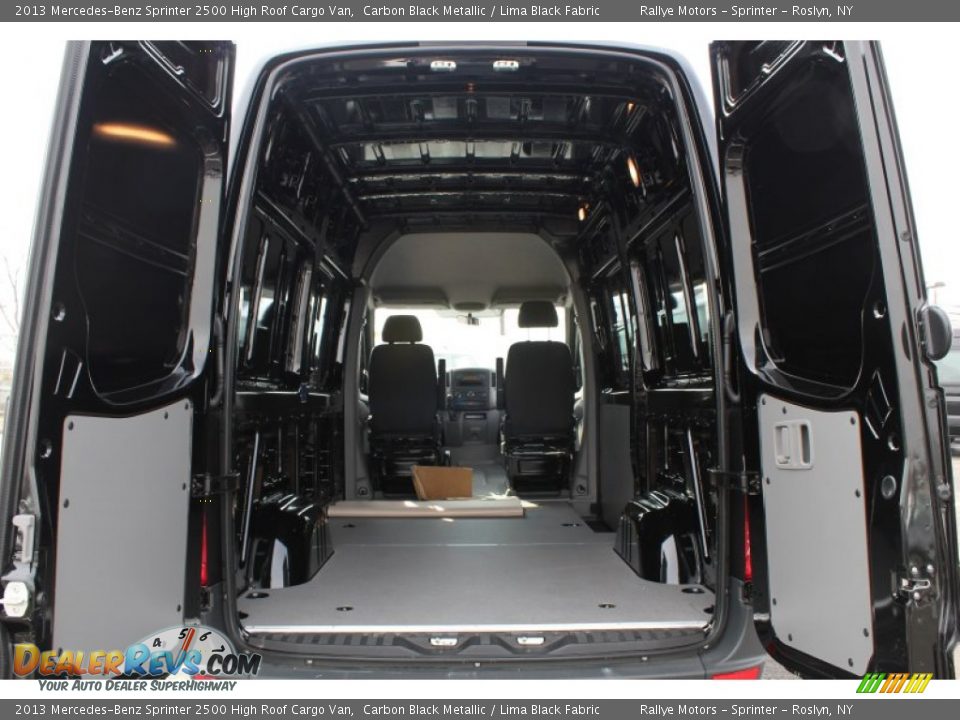 2013 Mercedes-Benz Sprinter 2500 High Roof Cargo Van Carbon Black Metallic / Lima Black Fabric Photo #18