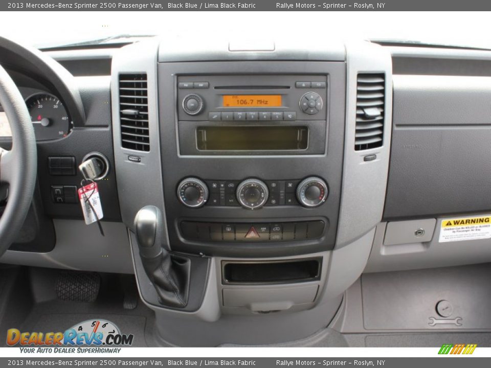 Controls of 2013 Mercedes-Benz Sprinter 2500 Passenger Van Photo #14