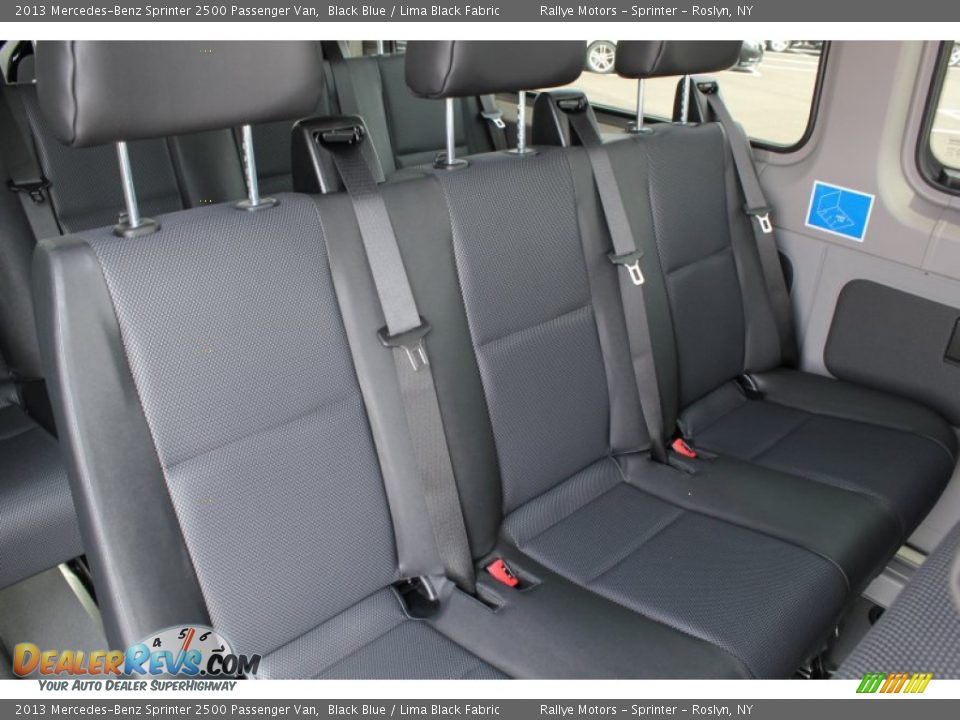 Rear Seat of 2013 Mercedes-Benz Sprinter 2500 Passenger Van Photo #17