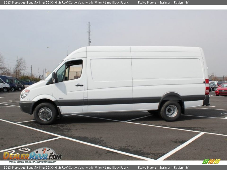 Arctic White 2013 Mercedes-Benz Sprinter 3500 High Roof Cargo Van Photo #3