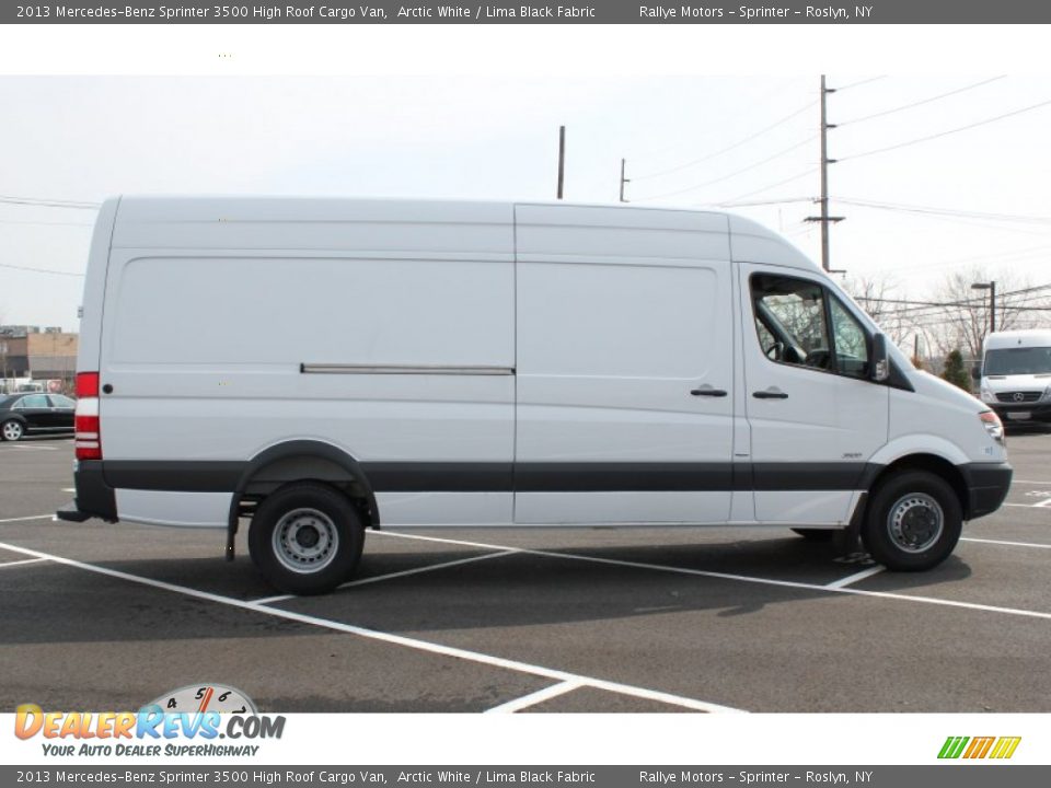 Arctic White 2013 Mercedes-Benz Sprinter 3500 High Roof Cargo Van Photo #7