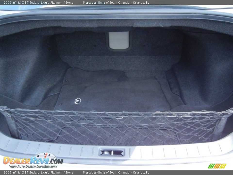 2009 Infiniti G 37 Sedan Liquid Platinum / Stone Photo #21