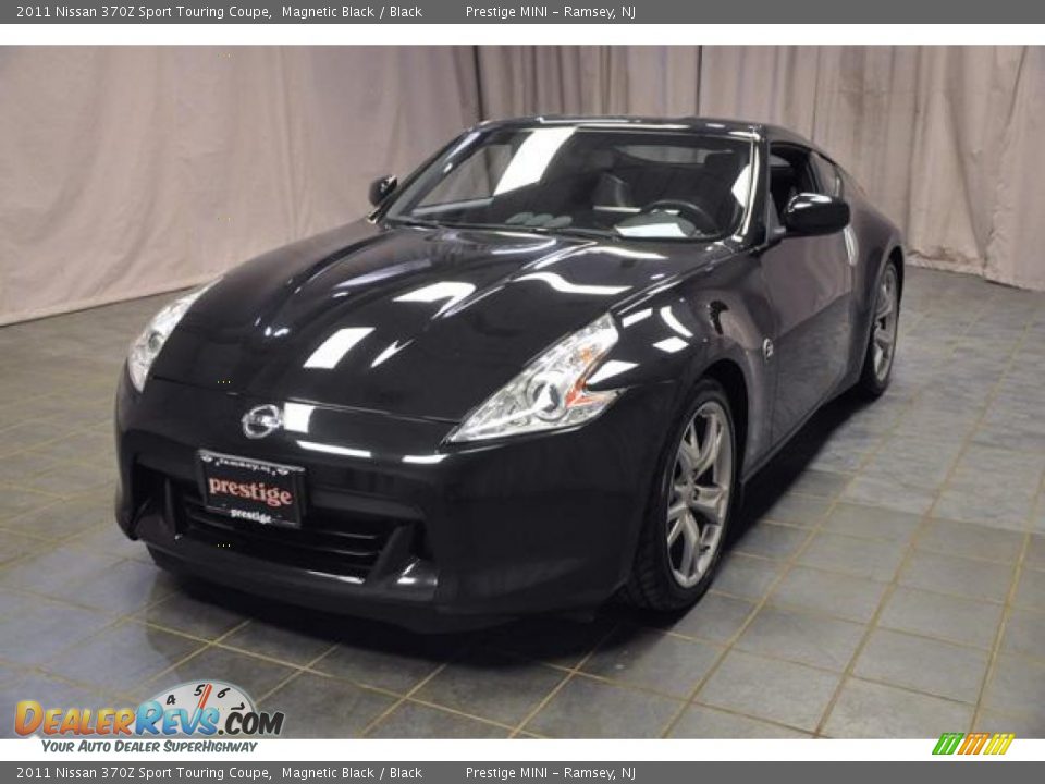 2011 Nissan 370Z Sport Touring Coupe Magnetic Black / Black Photo #1