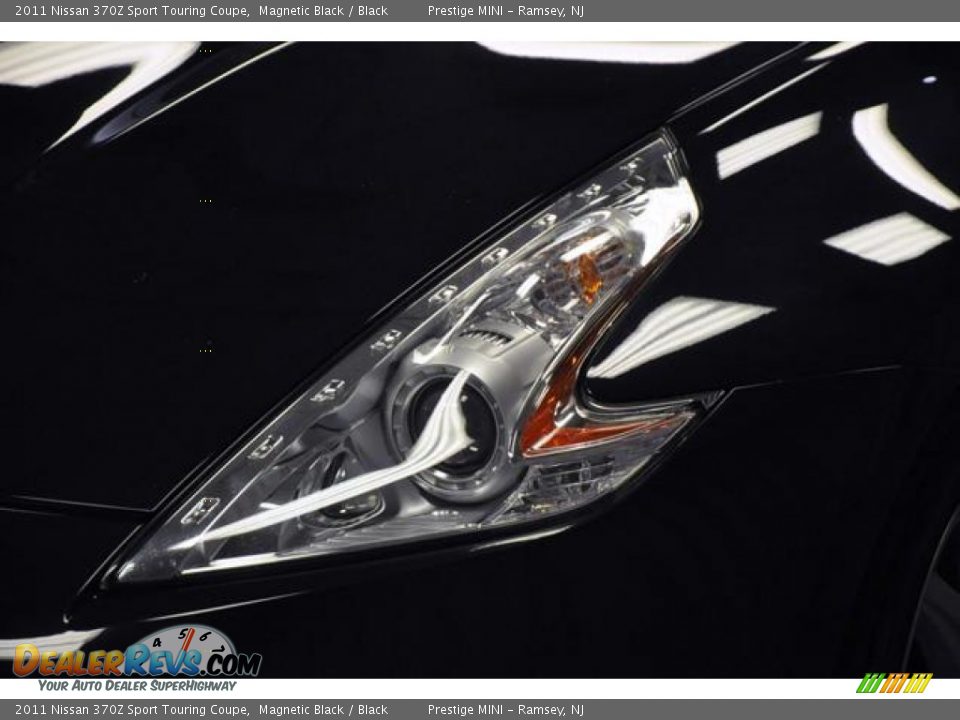 2011 Nissan 370Z Sport Touring Coupe Magnetic Black / Black Photo #2