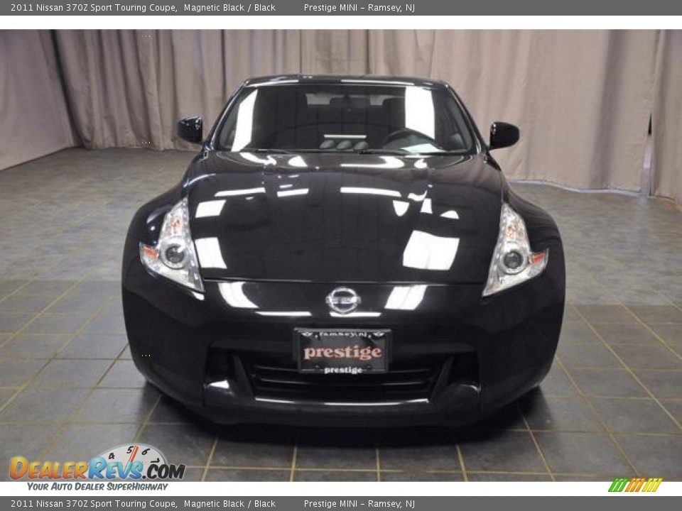 2011 Nissan 370Z Sport Touring Coupe Magnetic Black / Black Photo #3