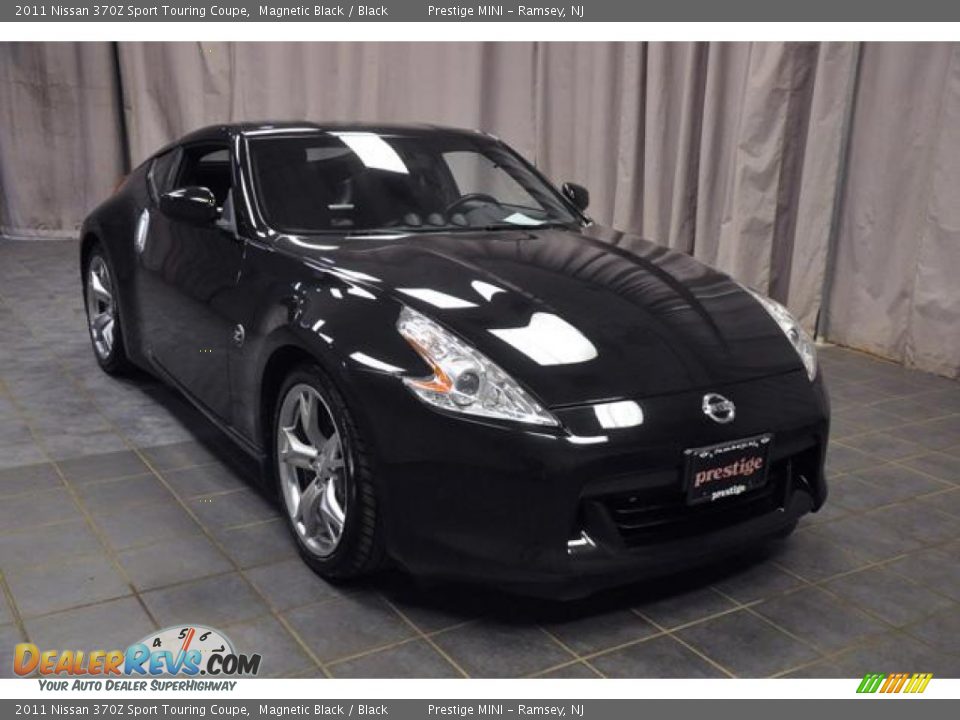 2011 Nissan 370Z Sport Touring Coupe Magnetic Black / Black Photo #4