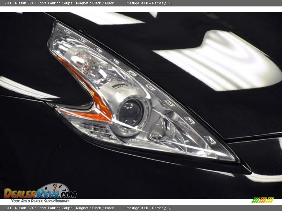 2011 Nissan 370Z Sport Touring Coupe Magnetic Black / Black Photo #5