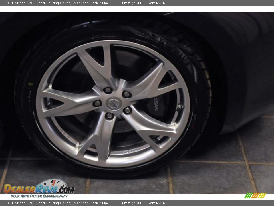2011 Nissan 370Z Sport Touring Coupe Magnetic Black / Black Photo #6