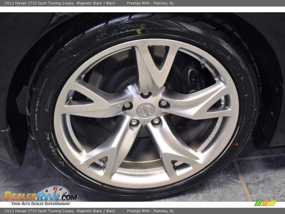 2011 Nissan 370Z Sport Touring Coupe Magnetic Black / Black Photo #9