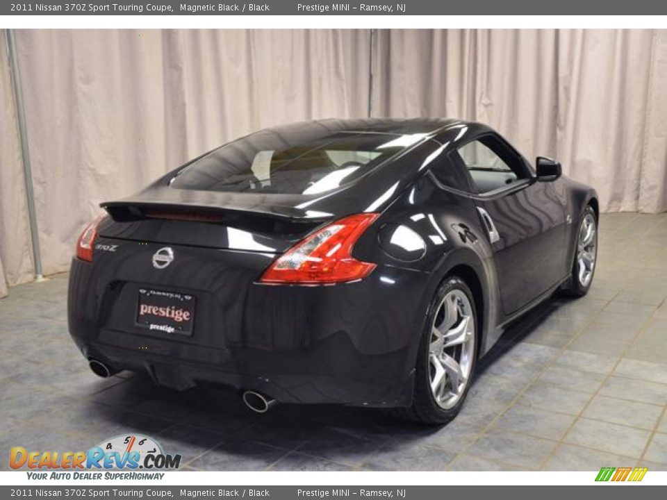 2011 Nissan 370Z Sport Touring Coupe Magnetic Black / Black Photo #13