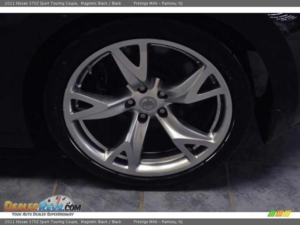 2011 Nissan 370Z Sport Touring Coupe Magnetic Black / Black Photo #20