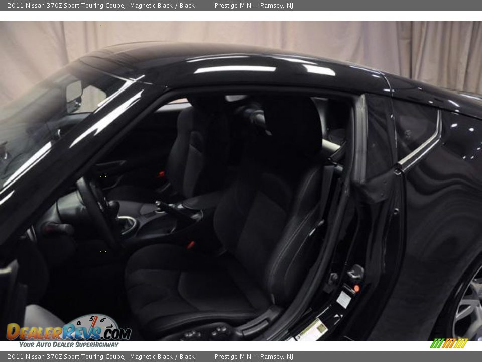2011 Nissan 370Z Sport Touring Coupe Magnetic Black / Black Photo #22