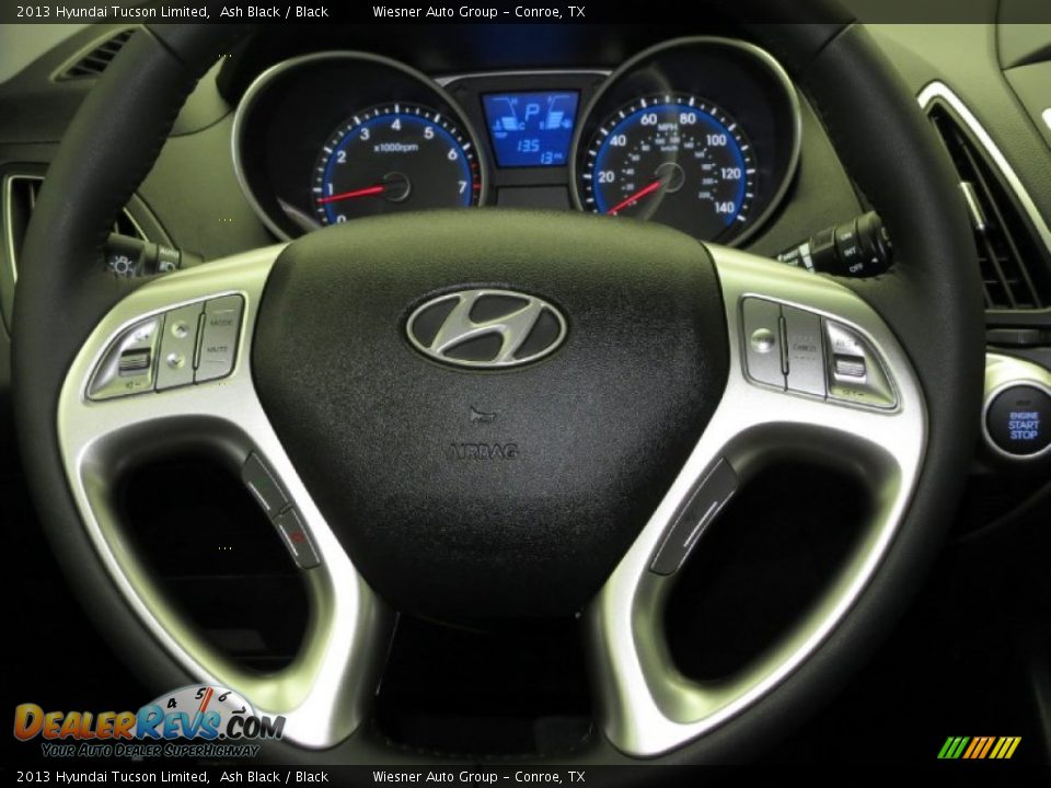 2013 Hyundai Tucson Limited Ash Black / Black Photo #4