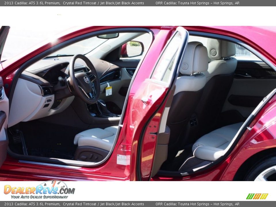 2013 Cadillac ATS 3.6L Premium Crystal Red Tintcoat / Jet Black/Jet Black Accents Photo #9