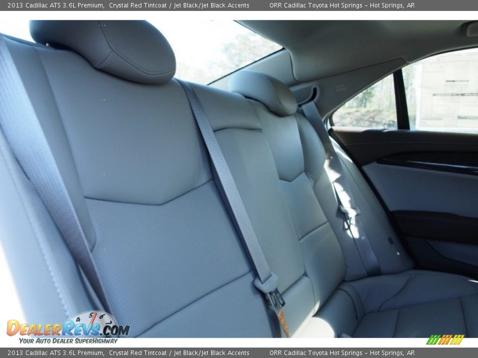 2013 Cadillac ATS 3.6L Premium Crystal Red Tintcoat / Jet Black/Jet Black Accents Photo #11