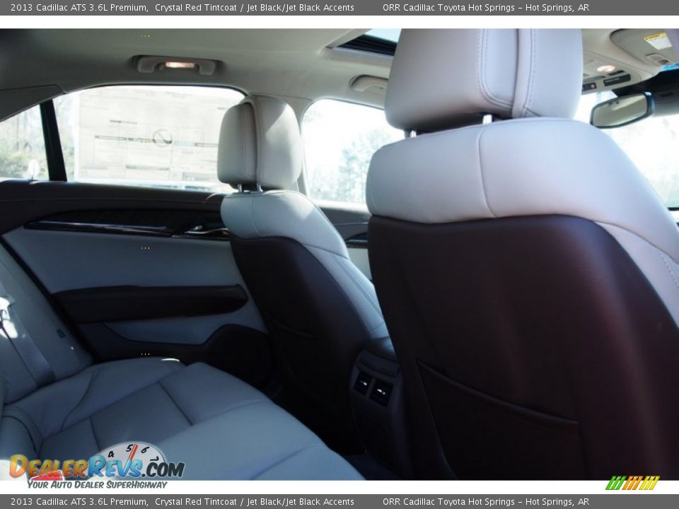 2013 Cadillac ATS 3.6L Premium Crystal Red Tintcoat / Jet Black/Jet Black Accents Photo #12