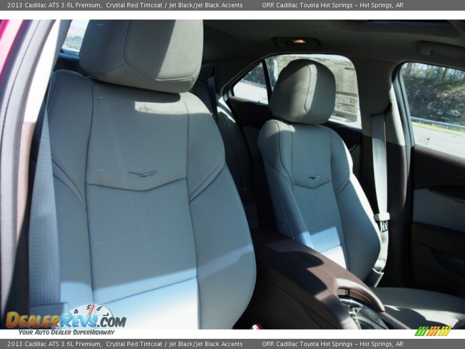 2013 Cadillac ATS 3.6L Premium Crystal Red Tintcoat / Jet Black/Jet Black Accents Photo #13