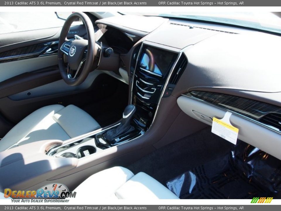 2013 Cadillac ATS 3.6L Premium Crystal Red Tintcoat / Jet Black/Jet Black Accents Photo #14