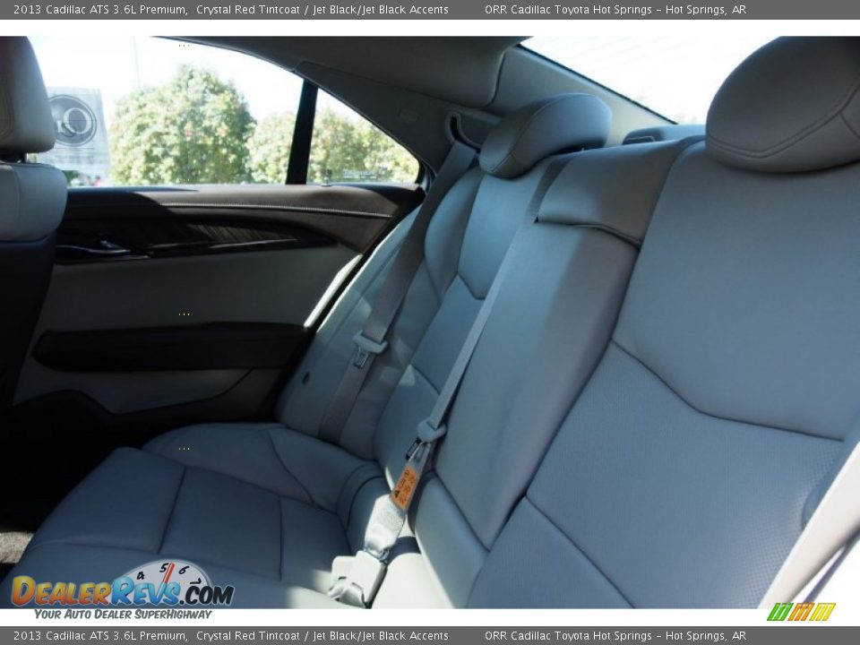2013 Cadillac ATS 3.6L Premium Crystal Red Tintcoat / Jet Black/Jet Black Accents Photo #15