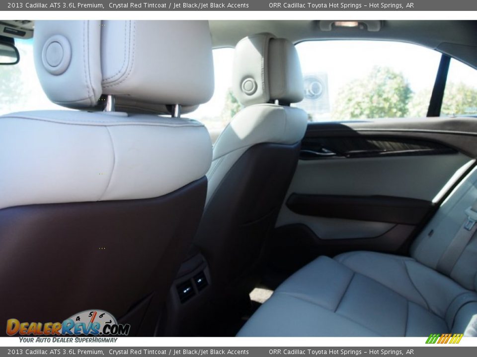 2013 Cadillac ATS 3.6L Premium Crystal Red Tintcoat / Jet Black/Jet Black Accents Photo #16