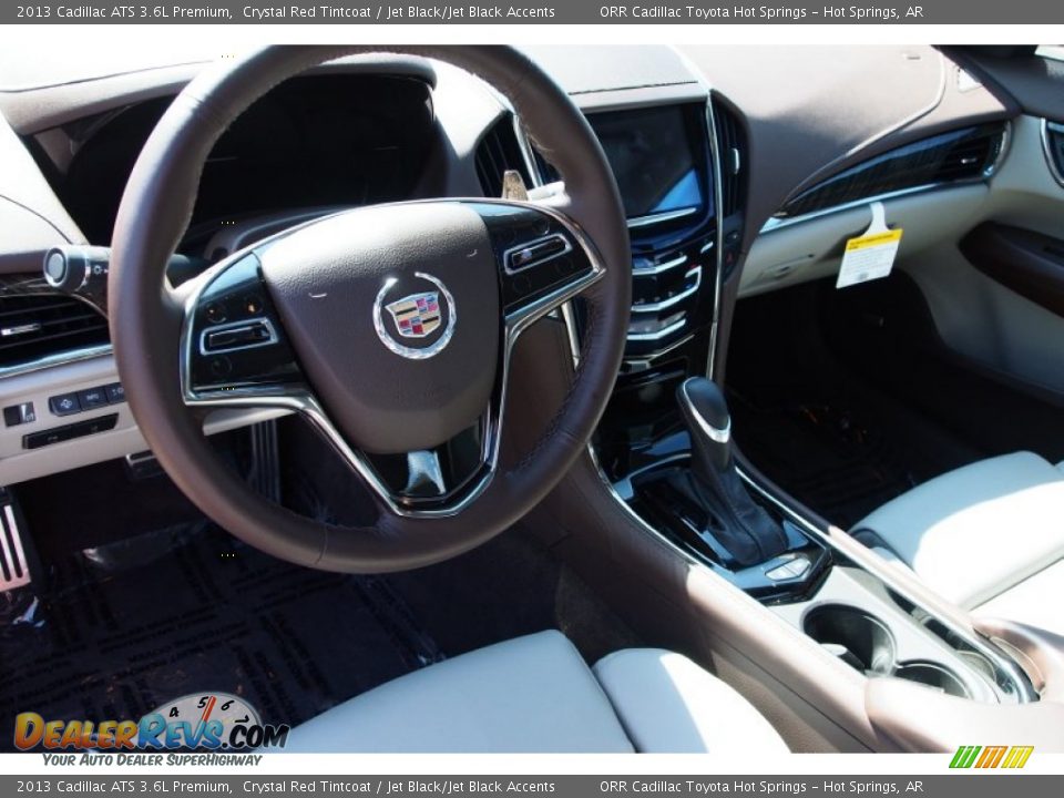 2013 Cadillac ATS 3.6L Premium Crystal Red Tintcoat / Jet Black/Jet Black Accents Photo #17