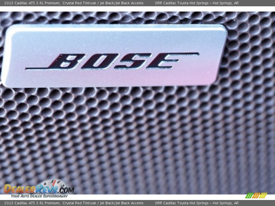 2013 Cadillac ATS 3.6L Premium Crystal Red Tintcoat / Jet Black/Jet Black Accents Photo #18
