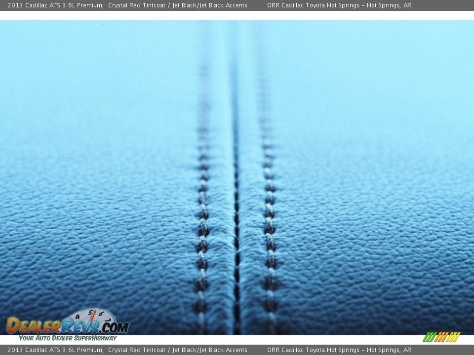 2013 Cadillac ATS 3.6L Premium Crystal Red Tintcoat / Jet Black/Jet Black Accents Photo #22