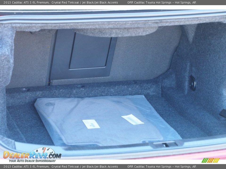2013 Cadillac ATS 3.6L Premium Crystal Red Tintcoat / Jet Black/Jet Black Accents Photo #32